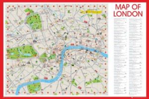 London Central Map Poster