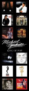 Michael Jackson Albums Slim Poster
