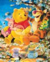 Winnie the Pooh Sunset Mini Poster