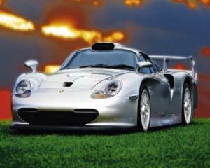 Porsche Quicksilver Car Mini Poster