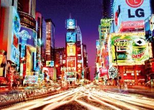 Times Square New York Colour Giant Poster