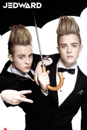 Jedward Umbrella John and Edward Grimes