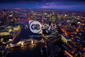London Aerial Poster