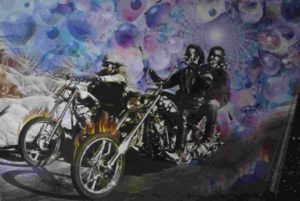 Easy Rider Psychedelic Poster