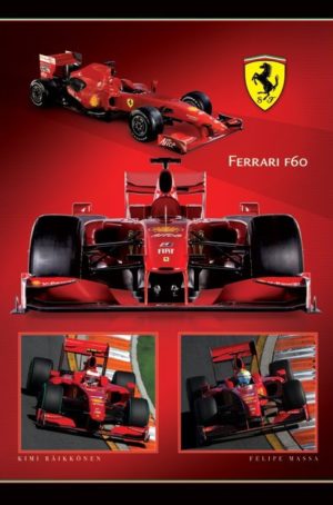 Ferrari F60 Car Poster