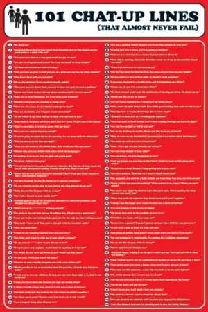 One Hundred and One 101 Chat Up Lines Poster