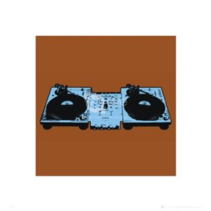 Steez  - Decks Art Print