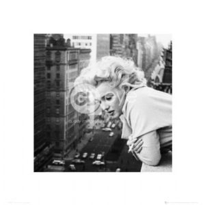 Marilyn Monroe Balcony Photographic Print