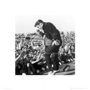 Elvis Presley Stage Photographic Print