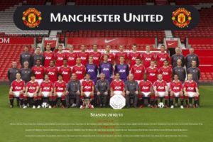 Manchester United Team 2010/2011 WINNERS PREMIERSHIP