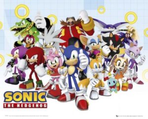Sonic Modern Mini Poster
