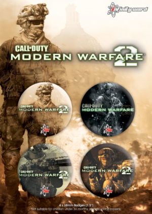 Call of Duty Modern Warfare 2 Badge 4 Pack