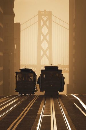 San Francisco Trams Poster
