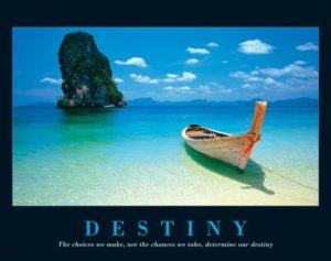 Destiny Boat Mini Poster