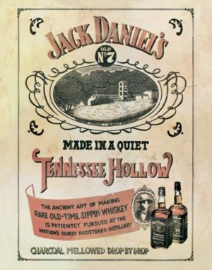 Jack Daniels Distillery Mini Poster