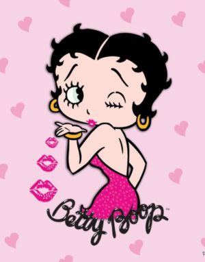 Betty Boop Kiss Mini Poster