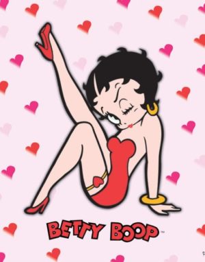 Betty Boop Leg Mini Poster