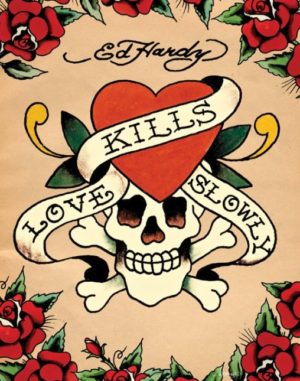Ed Hardy - Love Kills Slowly Mini Poster