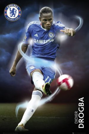 Chelsea Didier Drogba Poster