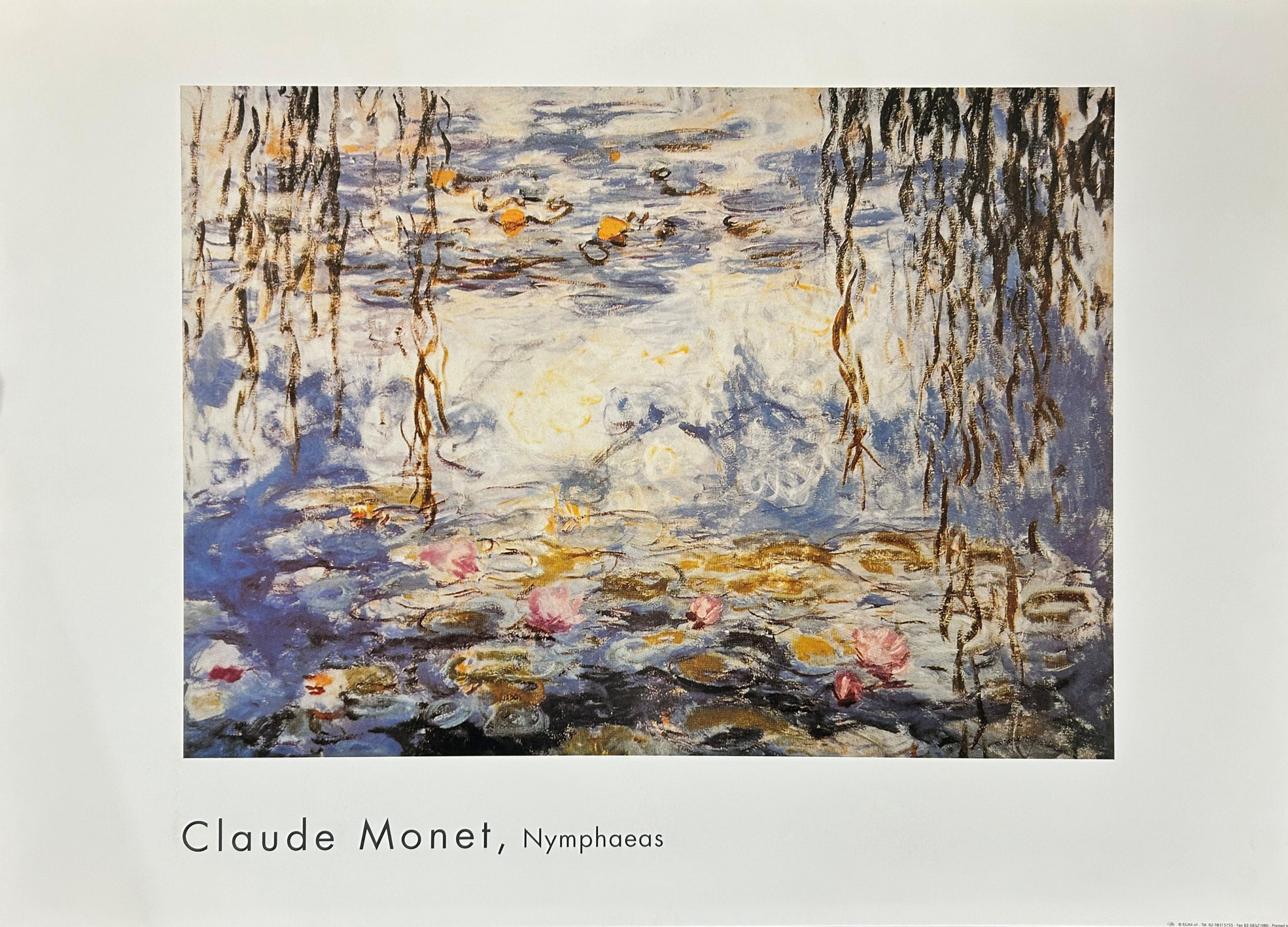 Claude Monet Nympheas Art Print