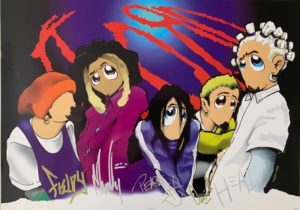 Korn Comic Poster (Published 1990s, some wear)