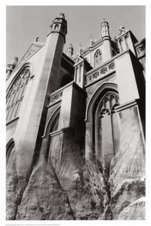 Church And Rocks Richard Gallup Poster