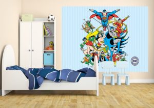 DC Comics Heroes Wallpaper Wall Mural