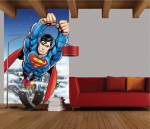 Superman Wallpaper Wall Mural
