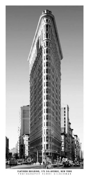 New York The Flatiron Building by Henri Silberman Photographic Print