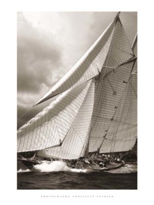 Schooner Mariette by Christian Fevrier Photographic Print