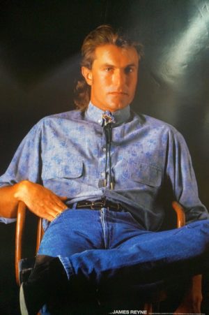 James Reyne Denim Poster (Published 1985, some wear)
