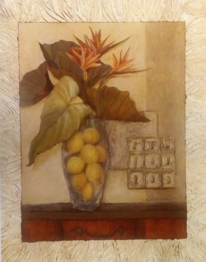 Charlene Olson - Citrus Bouquet II - Paper size 56x71cm