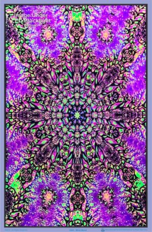 Mind Bend Flocked Velvet Blacklight Poster - Image 2