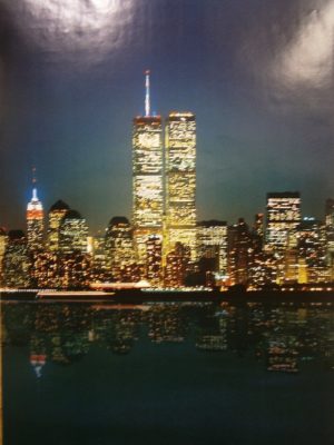 New York Twin Towers Poster