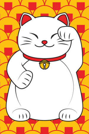 Lucky Cat Poster Poster