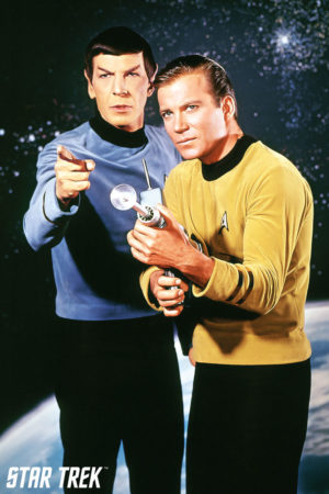 Star Trek Kirk And Spock Poster
