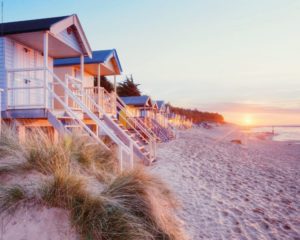 Beachhouses Mini Poster
