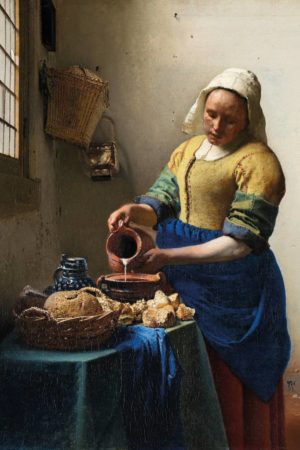 Johannes Vermeer - The Milkmaid
