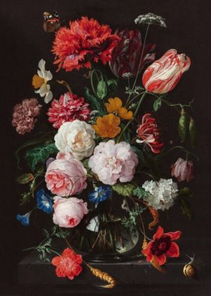 Jan Davidsz. de Heem - Still Life With Flowers Giant Poster