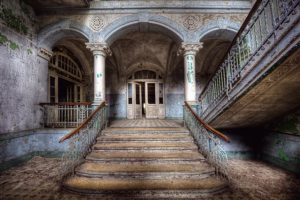Abandoned Entrance Poster