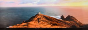 Cape Reinga New Zealand Northland Lighthouse by B. Ancelot Photographic Print