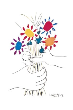 Pablo Picasso - Little Flowers Poster