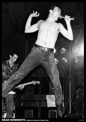 Dead Kennedys Jello Biafra London 1981 A1 Poster
