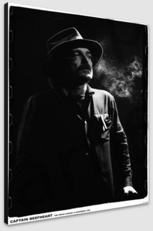 Captain Beefheart London 1980 A1 Poster - Poster 59.5x84cm Blockmounted
