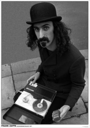 Frank Zappa Buckingham Palace 1967 A1 Poster