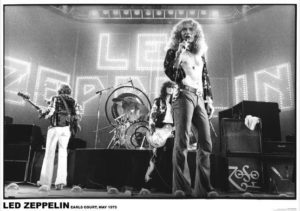 Led Zeppelin Poster Earls Court London 1975 A1 Poster