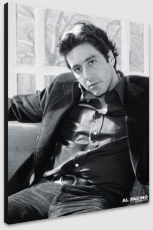 Al Pacino London 1974 A1 Poster - Poster 59.5x84cm Blockmounted