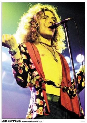 Led Zeppelin Robert Plant March 1975 A1 Poster
