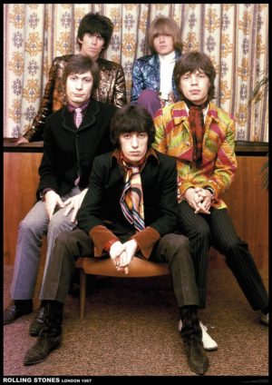 The Rolling Stones Poster London 1967 A1 Poster