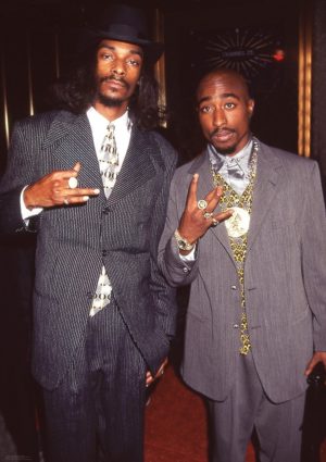 Tupac Shakur 2Pac and Snoop Dogg New York 4th September 1996 A1 Poster